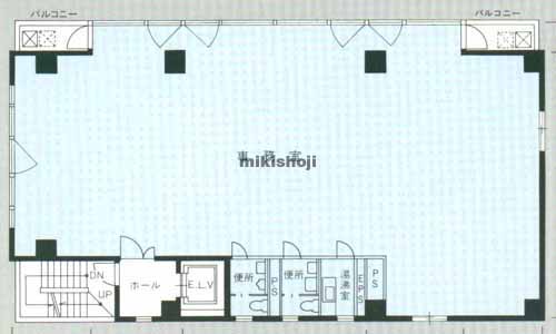 荒木町・四谷三栄町の四谷三栄町スクエア 平面1