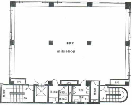 入船・新富のＣＯＬＯＲ・ＵＳ銀座東 平面1