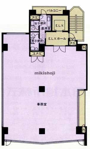 上野・秋葉原の中田ビル 平面1