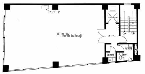 芝の三田スクエアビル 平面1