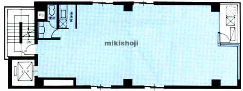 御苑前サンライズビル 平面1