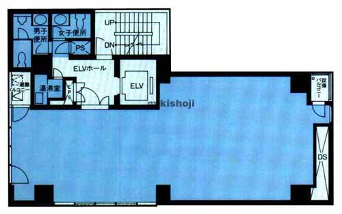 寿道玄坂ビル 平面1