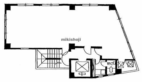 新川の八重洲長岡ビル 平面1