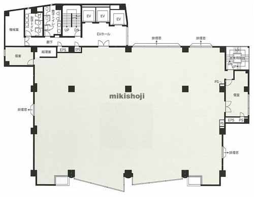 渋谷のＴＯＫＹＵ　ＲＥＩＴ　渋谷Ｒビル 平面1