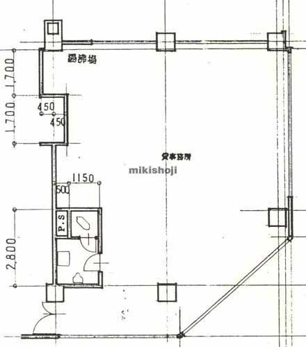 南池袋の英ビル 平面1