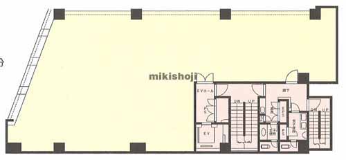 池袋のキウレイコンビル 平面1