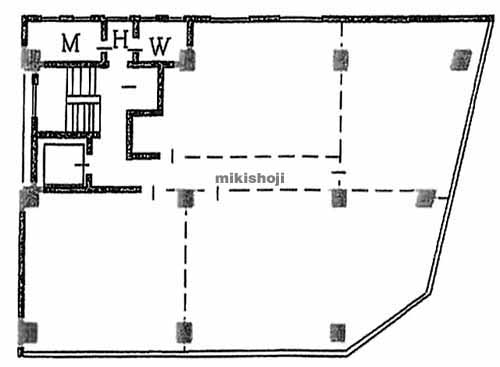 井門銀座一丁目ビル 平面1