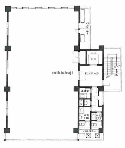 海岸・芝浦の第２テーワイビル 平面1