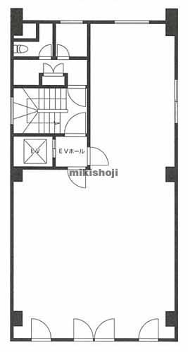 井門茅場町ビル 平面1
