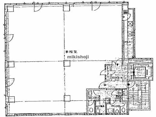 新橋第二中ビル 平面1