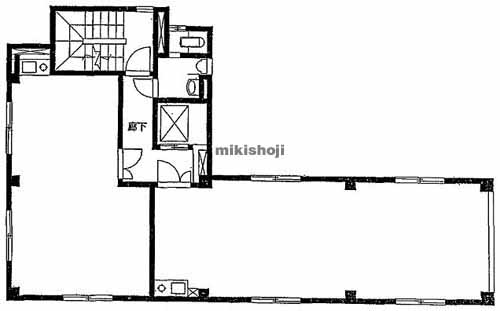 上野・秋葉原の東栄ビル 平面1