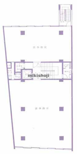 赤坂・元赤坂の東都赤坂ビル 平面1