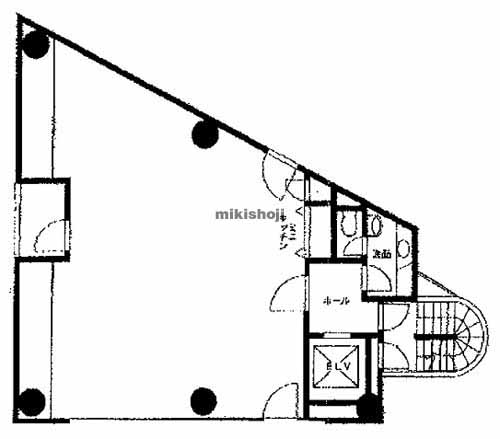 神田槇町トライアングル　タワーズ 平面1