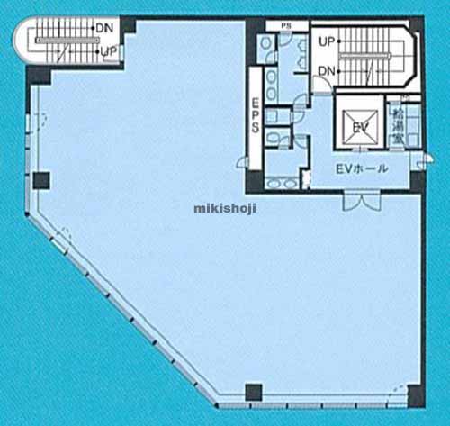 二番町・三番町・六番町の二番町カシュービル 平面1
