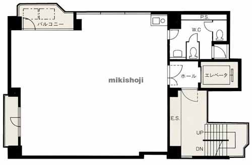 浅草橋・柳橋のＭ’ｓ３２５ビル 平面1