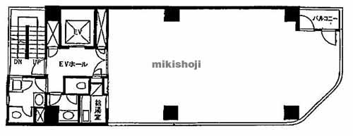 西新橋のＳＳビル 平面1