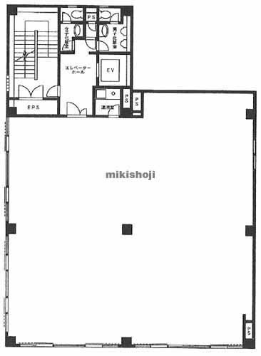 吾妻橋・本所・東駒形のＳＨセンタービル 平面1