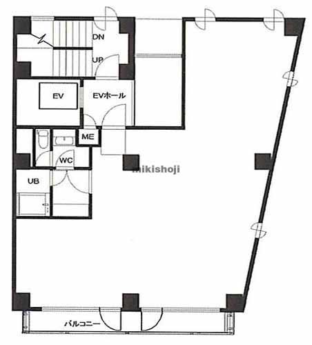 麻布ネストビル 平面1