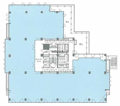 大久保のルーシッドスクエア新宿イースト 平面1