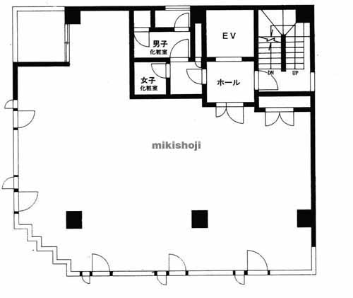 芝大門の芝大門旭ビル 平面1