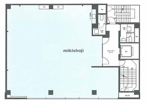 銀座のＮＲＥＧ銀座ビル 平面1