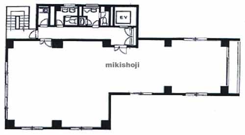新宿・歌舞伎町の御苑スカイビル 平面1