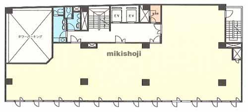 ビジネスヴィップ渋谷・道玄坂坂本ビル 平面1