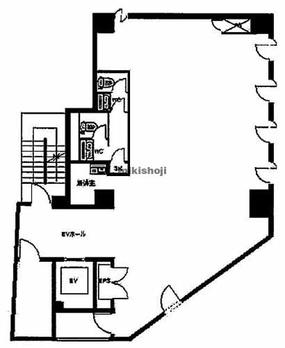 南大塚・北大塚のＩＴＹ大塚ビル 平面1