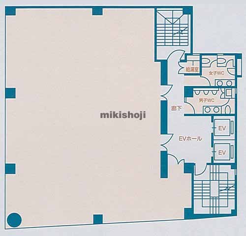 新川の東京冷凍新川ビル 平面1