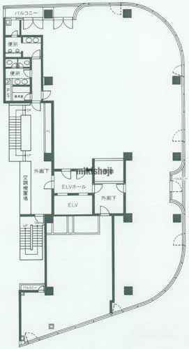 新宿・歌舞伎町のアコード新宿ビル 平面1