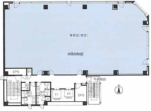 オーキッドプレイス八丁堀 平面1