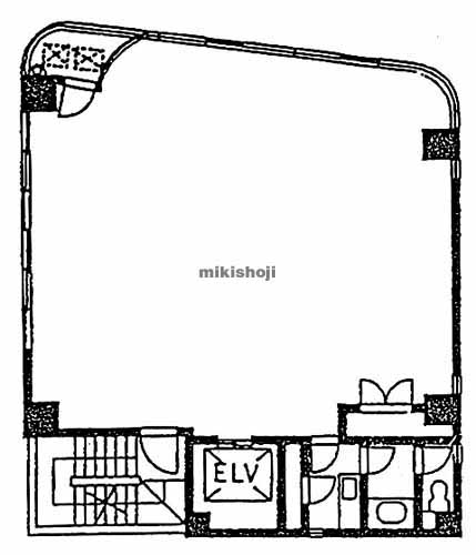 日本橋箱崎町・中洲のアライズ第３ビル 平面1