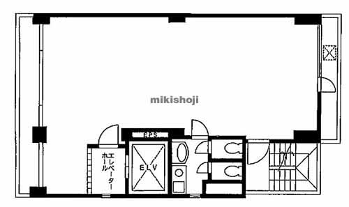 ＫＩＴＥＮ岩本町 平面1