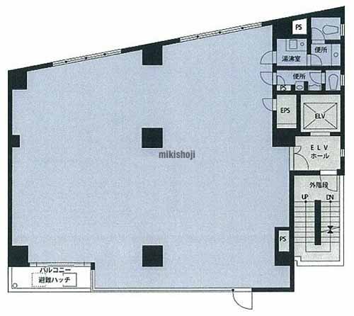 恵比寿の第６伊藤ビル 平面1
