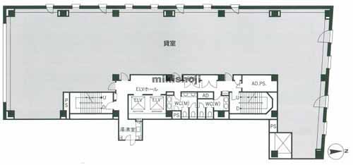 東京神田須田町ビル 平面1