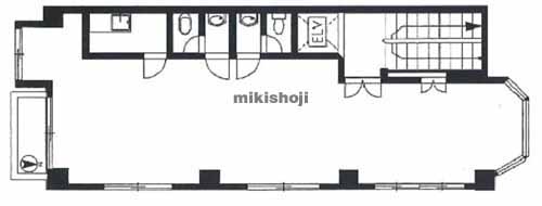 早稲田町・馬場下町の玉井企画ビル 平面1