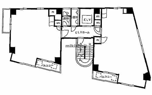 新小川町・山吹町のＯＳビル 平面1