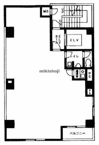 信濃町・南元町の信濃町ＳＡＮＭＯビル 平面1