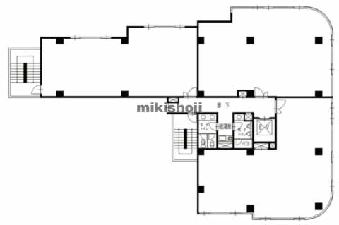 白山の岡本ビル 平面1