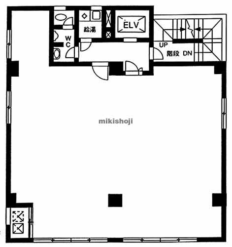 新宿・歌舞伎町のＹＫＢ東ビル 平面1