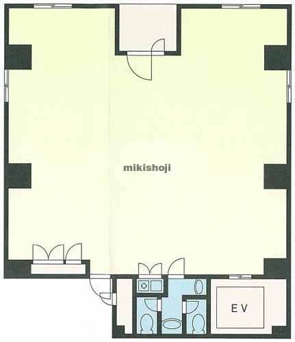 八丁堀鈴らん通りビル 平面1