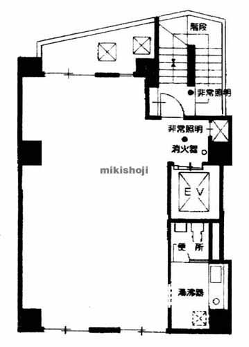 新川のゼロワンビル 平面1