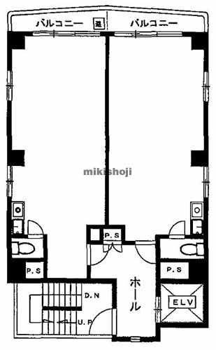 西巣鴨・巣鴨・駒込のＳＫ９０ビル 平面1
