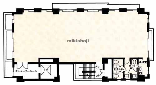 海岸・芝浦のベイサイドビル 平面1