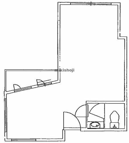 北新宿のエトワールビル 平面1
