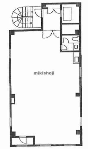 恵比寿西のマーブルフロント恵比寿 平面1