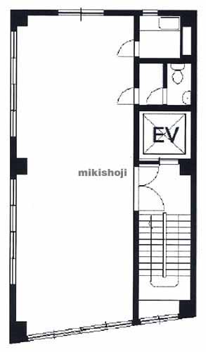 東日本橋・日本橋久松町のＡＣＥ日本橋ビル 平面1