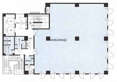 藤和八丁堀ビル 平面1