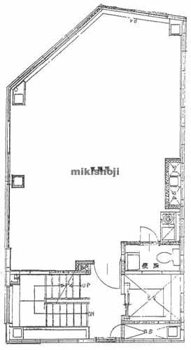 石澤ビル 平面1