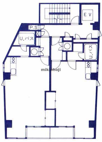 赤坂スバルビル 平面1